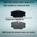 D423 OE QUALITY low metal car disc brake pad for BENZ300/C260/E300